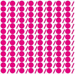 magenta shapes pattern