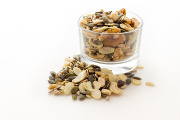 pumpkin sunflower seeds cashews