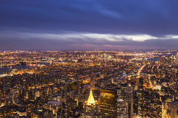 Fototapeta na wymiar New York City in USA.