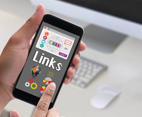 Links Global Communication Connection Hyperlink seo search engin