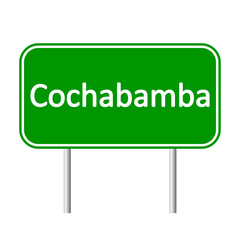 Cochabamba road sign.