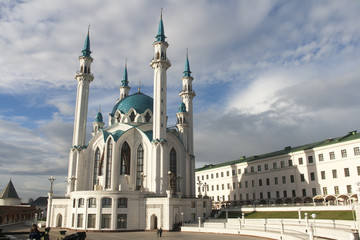 kul sharif mosque in  kremlin,kazan,russian federation