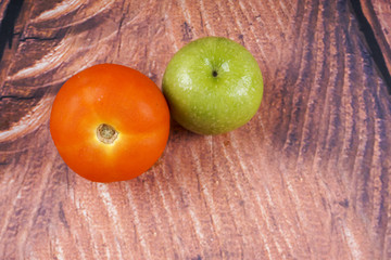 Fruit and medical concept