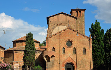 Fototapeta na wymiar Basilica di Santo Stefano in Bologna,Italy