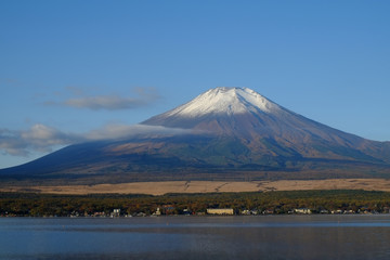 富士山　山中湖より撮影