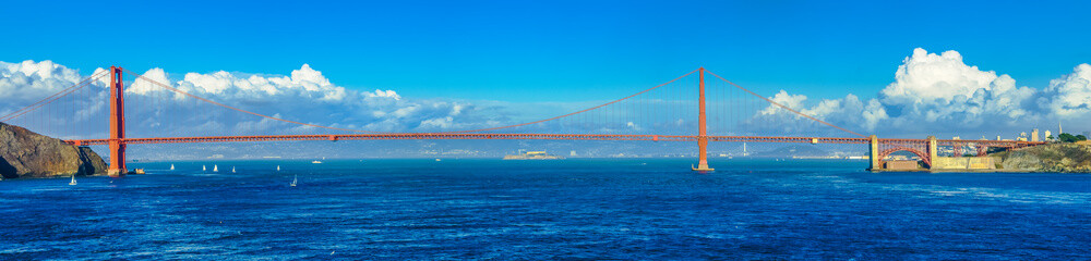 Golden Gate Bridge In San Fransisco California.