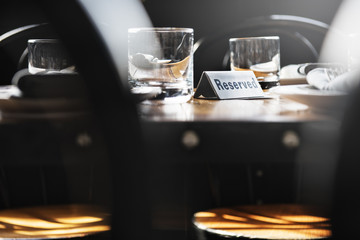 Indoors Banquet Tableware Event Concept