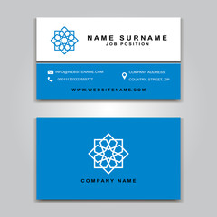 Business Vector Card creative Design, Islamic style