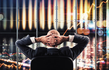 Virtual screen business system