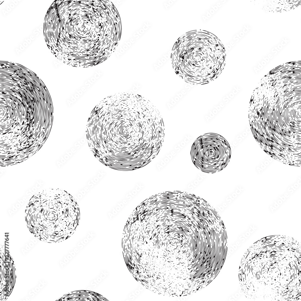 Poster abstract circle paint pattern