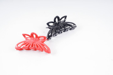 Lovely Hairpin on isolated white background.