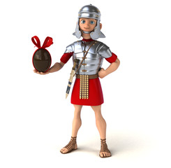 Naklejka premium Roman soldier