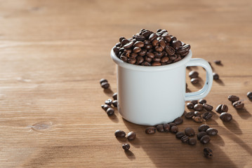 Geröstete Kaffeebohnen