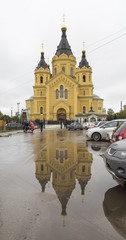 st. nevski, alexander cathedral  in nizhny novgorod ,russian federation