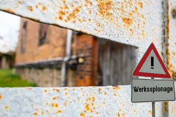 Achtung Werksspionage