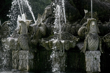 house and grounds  estate of witley court stately home uk
