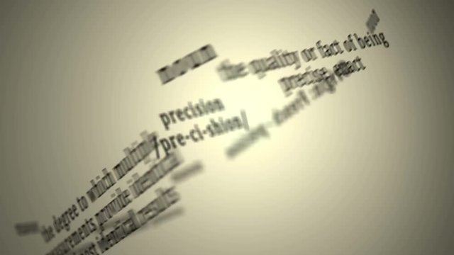 Definition: Precision