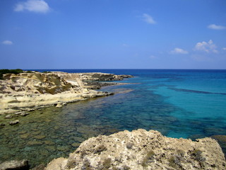Fototapeta na wymiar Beach North Cyprus 