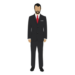 Obraz premium Business man vector