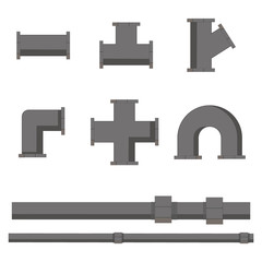 Obraz premium Water pipe set