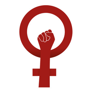 Femme - inégalité - symbole