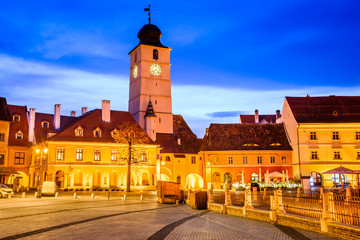 Naklejka na ściany i meble Sibiu, Transylvania, Romania