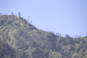 Fototapeta na wymiar General landscape around Mt Bromo, Indonesia