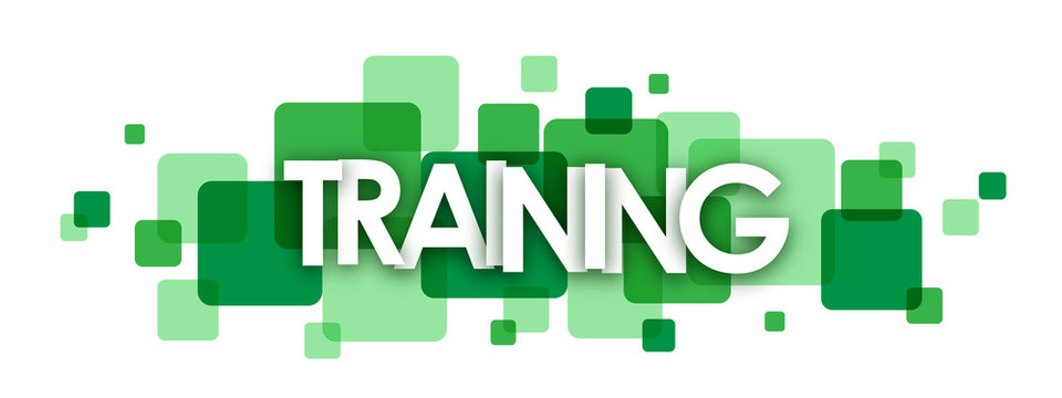 TRAINING Vector Letters icon