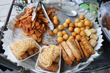 Fried Thai snacks