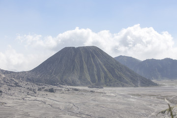General landscape around Mt Bromo, Indonesia