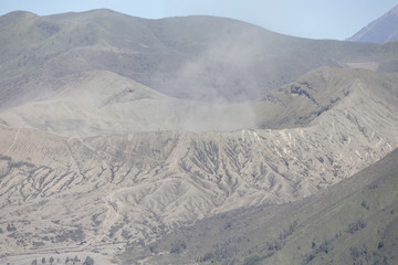 general landscape surround Mt Bromo, Indonesia