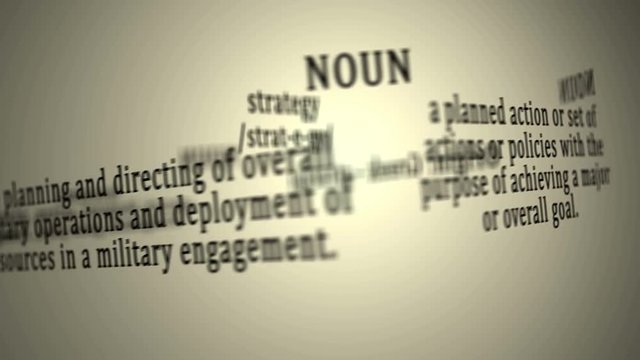 Definition: Strategy