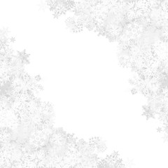 Obraz premium Snow White Background