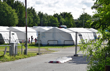 Zeltlager für Flüchtlinge