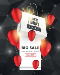 Abstract vector black friday sale layout background. For art template design, list, page, mockup brochure style, banner, idea, cover, booklet, print, flyer, book, blank, card, ad, sign, poster, badge