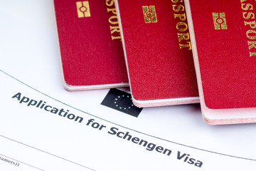 visa application, passports