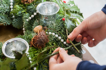 tinker christmas bouquet