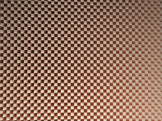 Chess background in yellow tone. 3d abstract background.