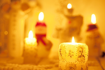 たくさんのキャンドル
