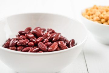 Canned Red Kidney Beans And Chickpeas