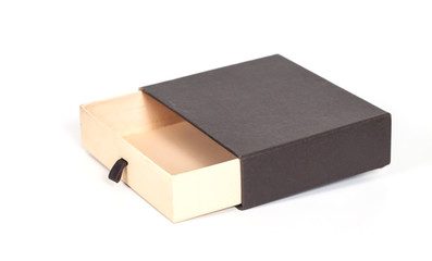 Open box isolated on a white background