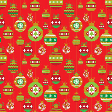Holiday seamless background