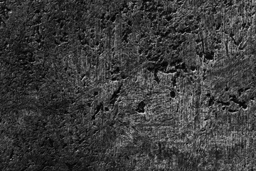 Texture of black concrete wall