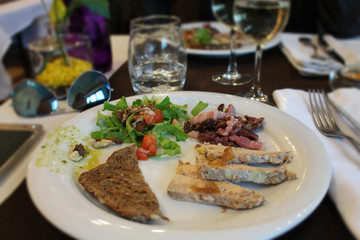 Dinner at french restaurant