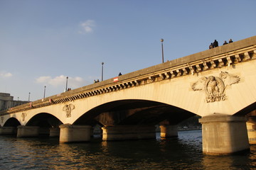 Obraz premium Pont d'Iéna sur la Seine à Paris