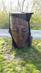 Wood Sculpture, Holycross, Tipperary Ireland