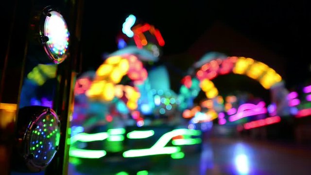 funfair oktoberfest carousel lights background 11058
