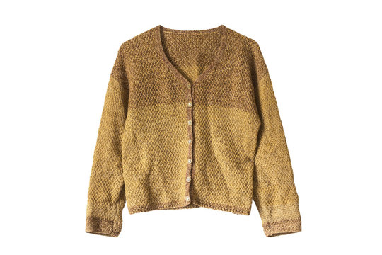 Knitted Cardigan Isolated