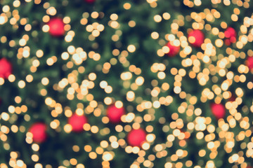 christmas bokeh light abstract background