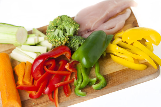 préparation de viande avec des légumes